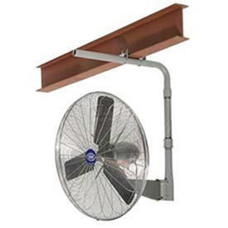 GLOBAL INDUSTRIAL Deluxe I-Beam Mount Fan, 30 Diameter 795972